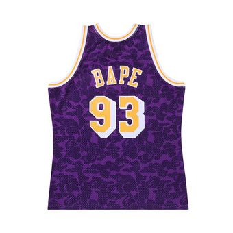 Bape x Mittchel & Ness Camo Lakers