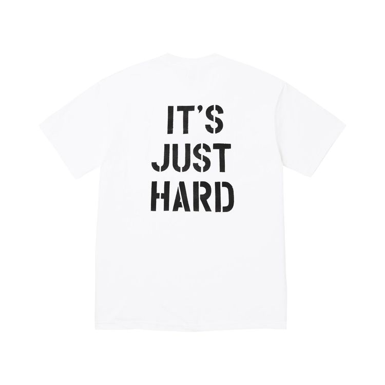 Supreme Hard White Tee