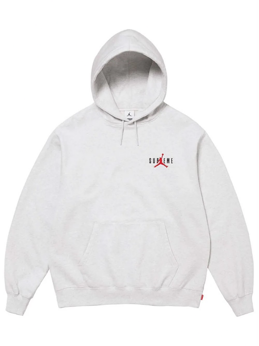 Supreme Jordan White Hoodie