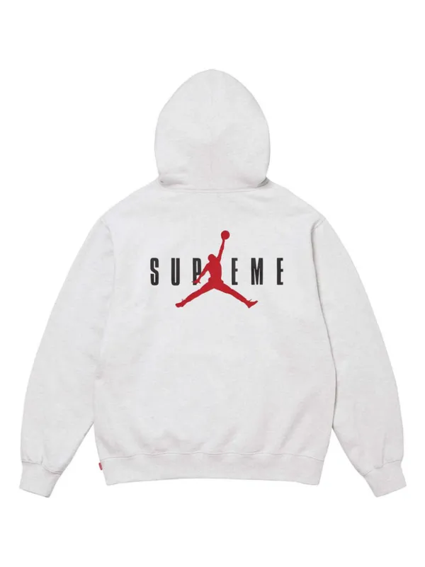 Supreme Jordan White Hoodie