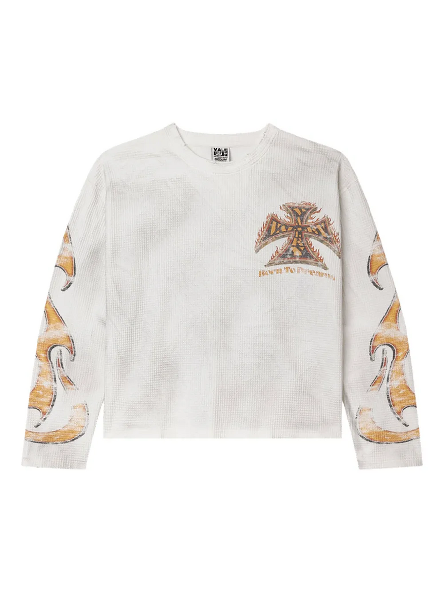Vale Reborn Thermal White Crewneck