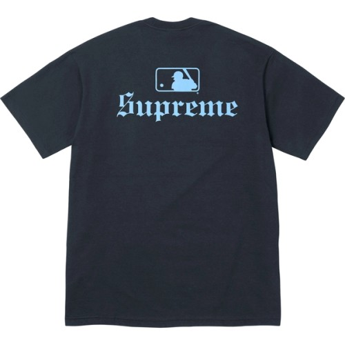 Supreme MLB Yankees Navy Tee