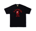 Bape Camo College Black/Red Tee