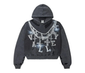 Vale Forever Big Chain Hoodie Black