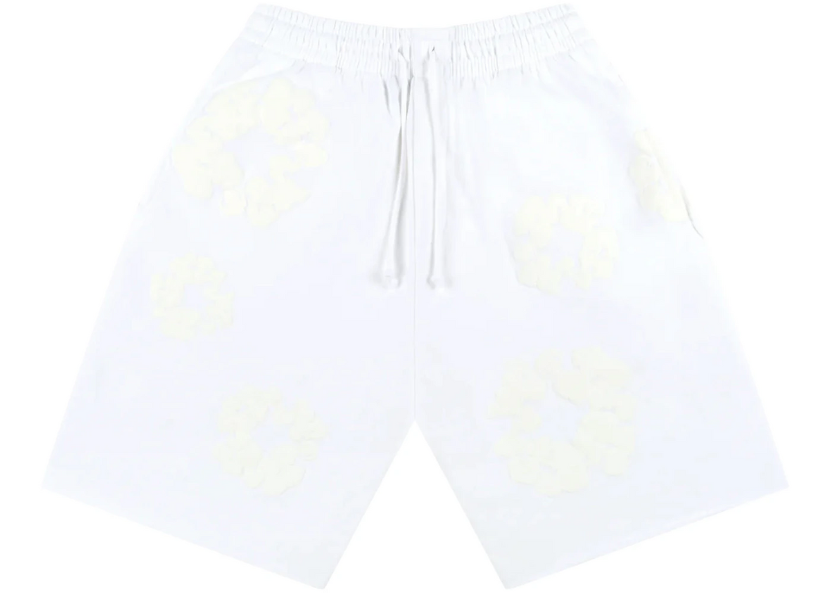 Denim Tears Cotton Wreath White Short
