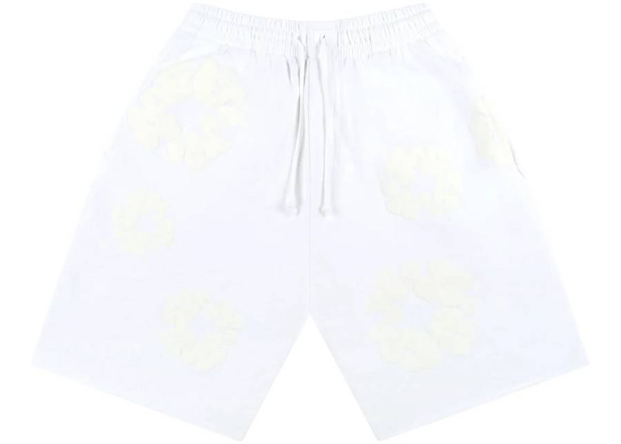 Denim Tears Cotton Wreath White Short