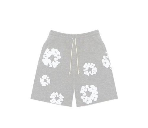 Denim Tears Cotton Wreath Gray Short