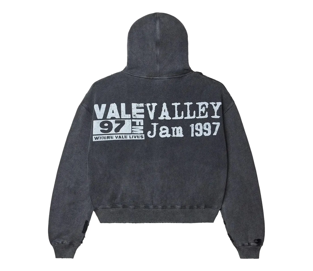 Vale Forever Big Chain Hoodie Black