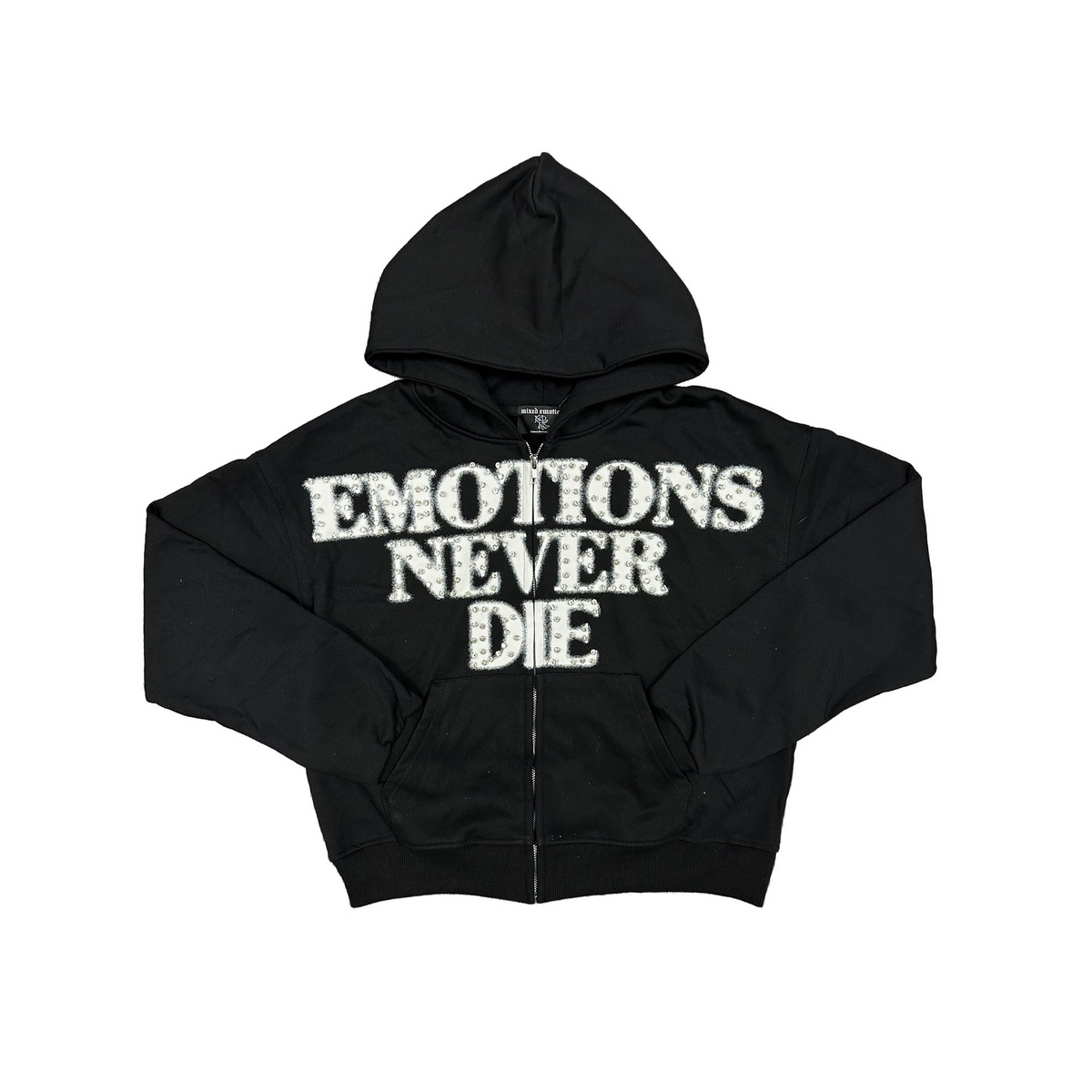 Mixed Emotion Black Hoodie