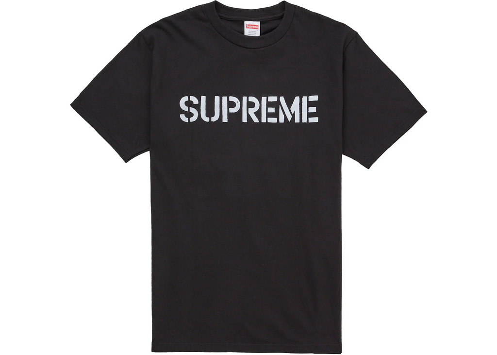 Supreme Hard Black Tee