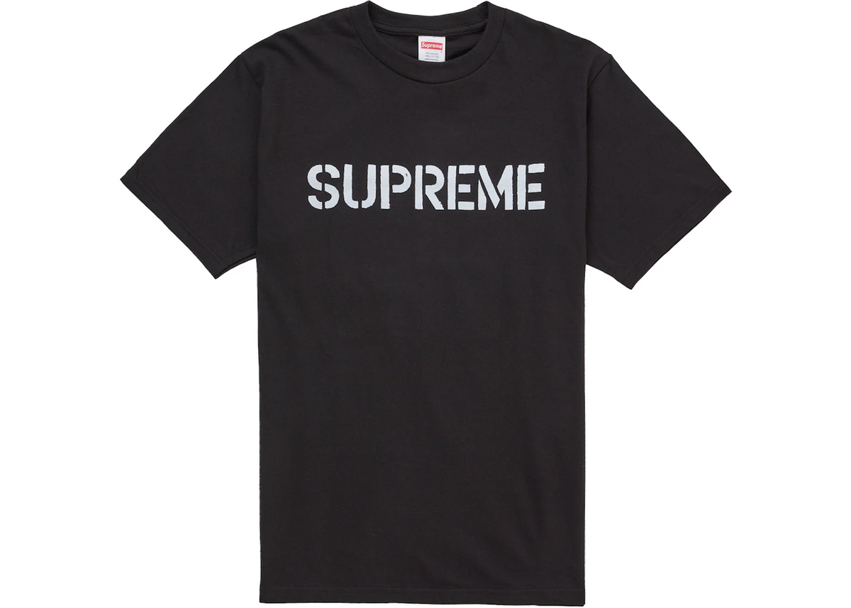 Supreme Hard Black Tee