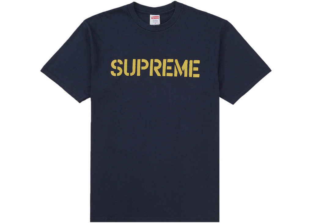Supreme Hard Navy Tee