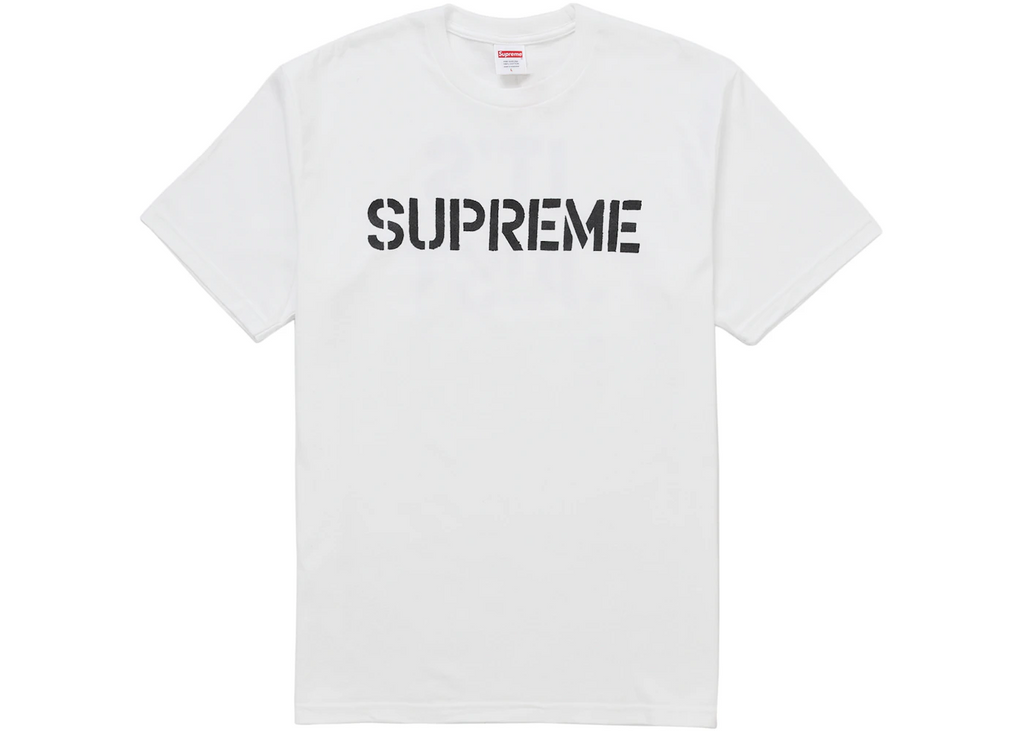 Supreme Hard White Tee