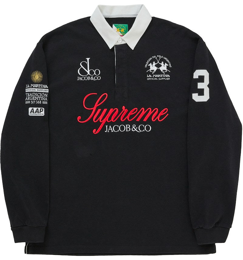 Supreme La Martina Rugby Black
