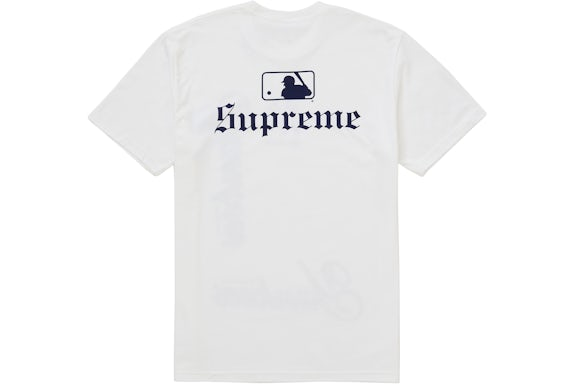 Supreme MLB White Tee