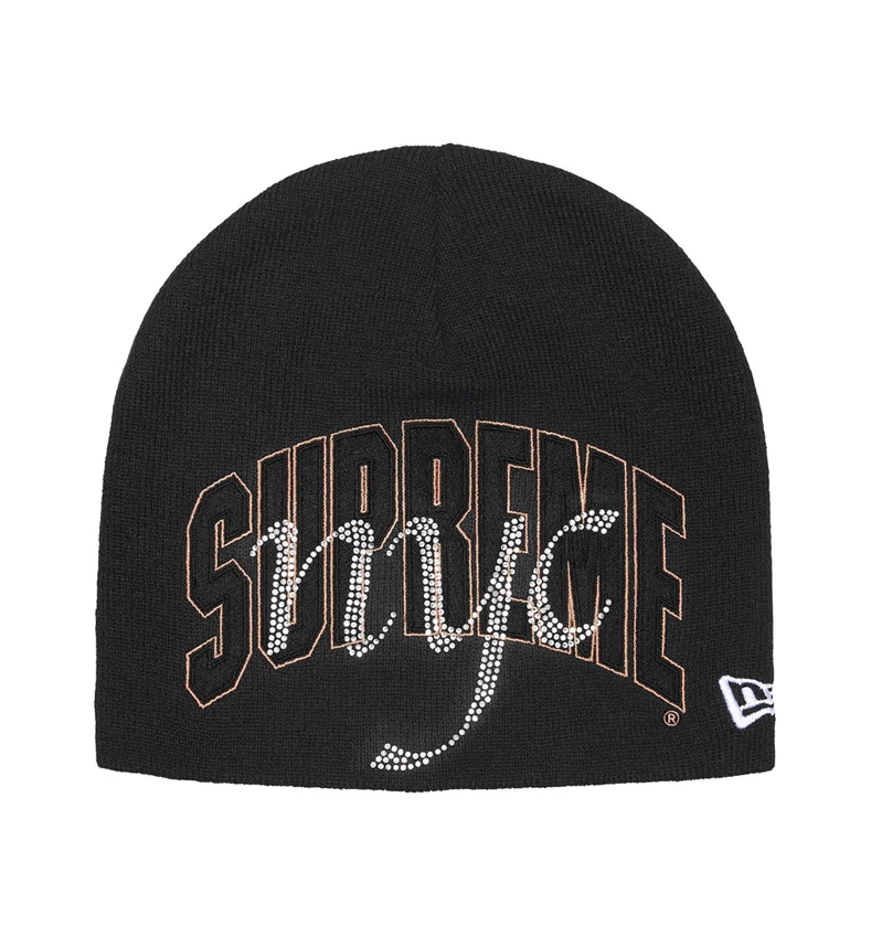 Supreme New Era Rhinestone Beanie