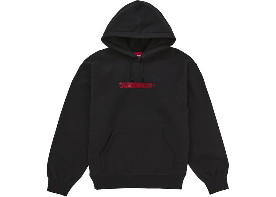 Supreme Motion Logo Swarovski Hoodie
