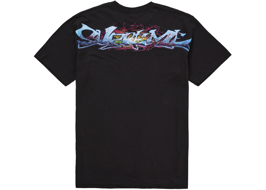 Supreme Tag Black Tee