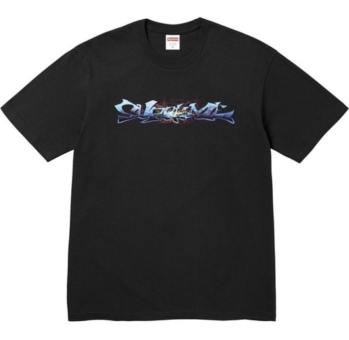 Supreme Tag Black Tee