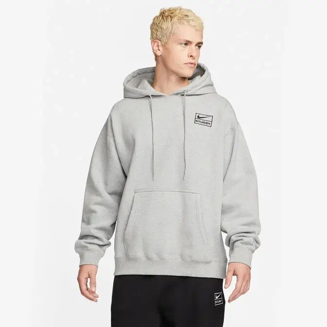Nike Stussy Gray Hoodie