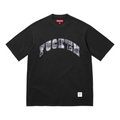Supreme Fuck Em Plaid Tee Black