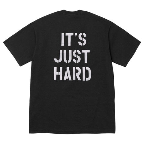 Supreme Hard Black Tee