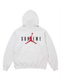 Supreme Jordan White Hoodie