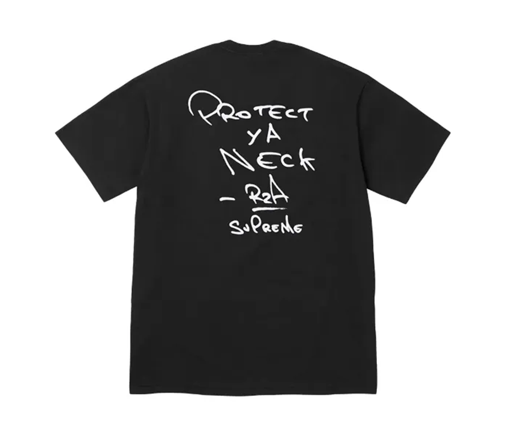 Supreme WuTang Clan  Black  Tee