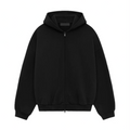 Zip Hoodie Black SS25 Hoodie